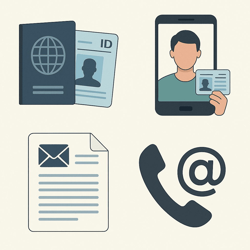 How to complete identity verification