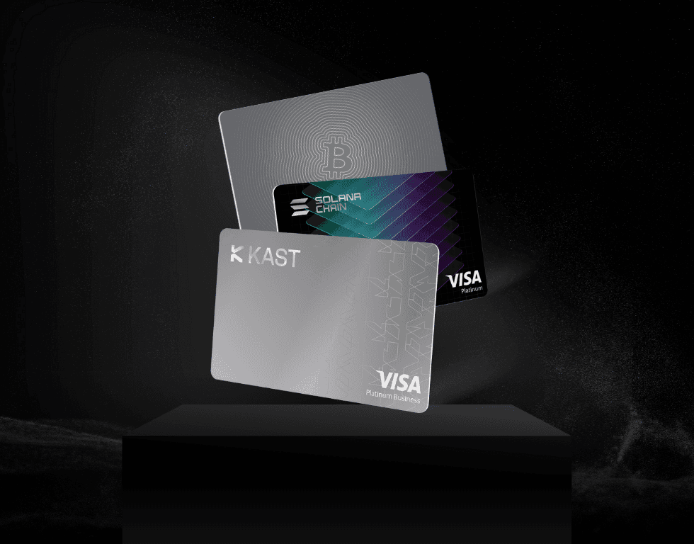 Three different versions of the KAST Card