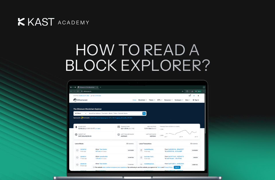 How to read a block explorer