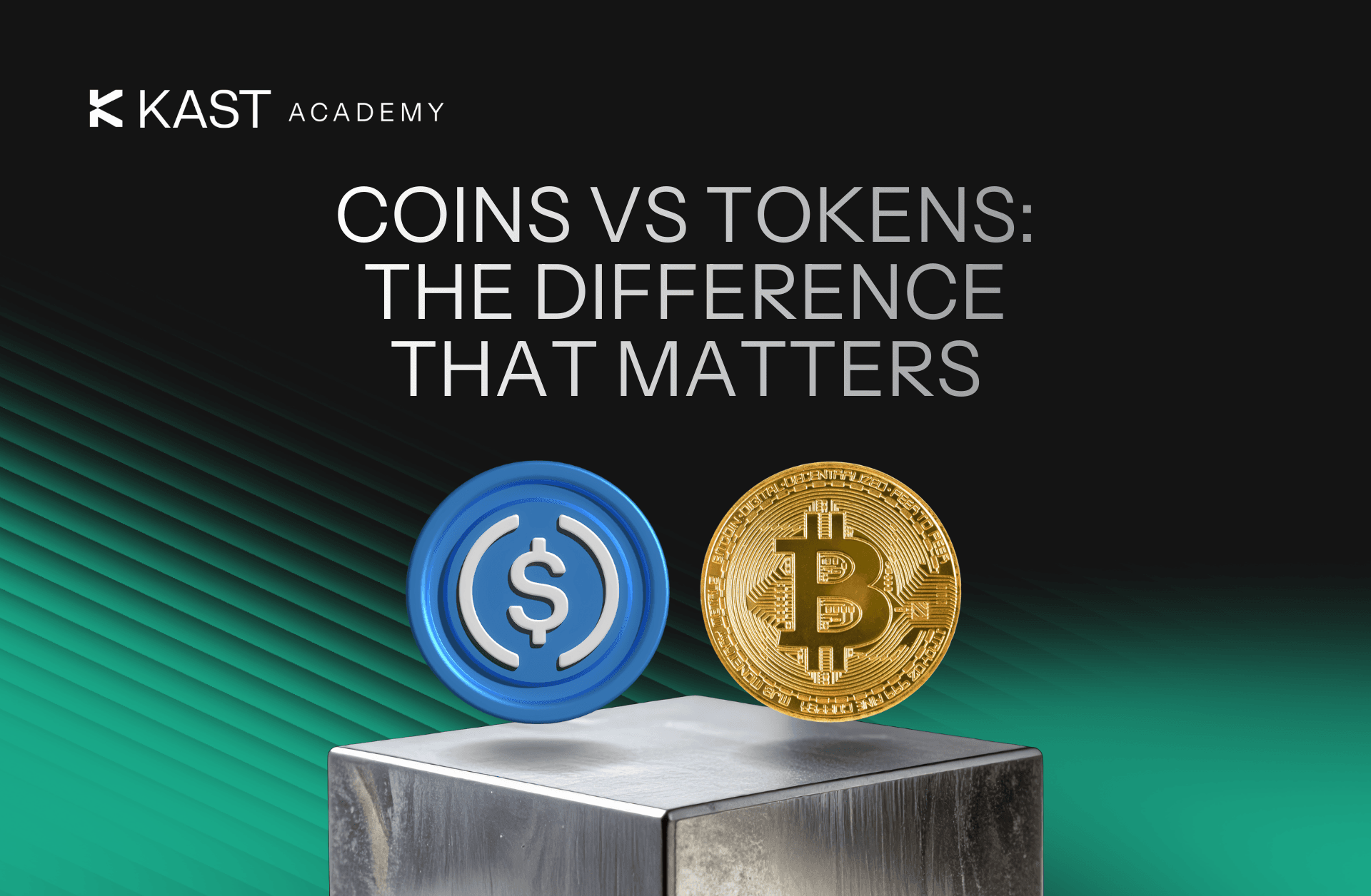 What's the difference between coins and tokens