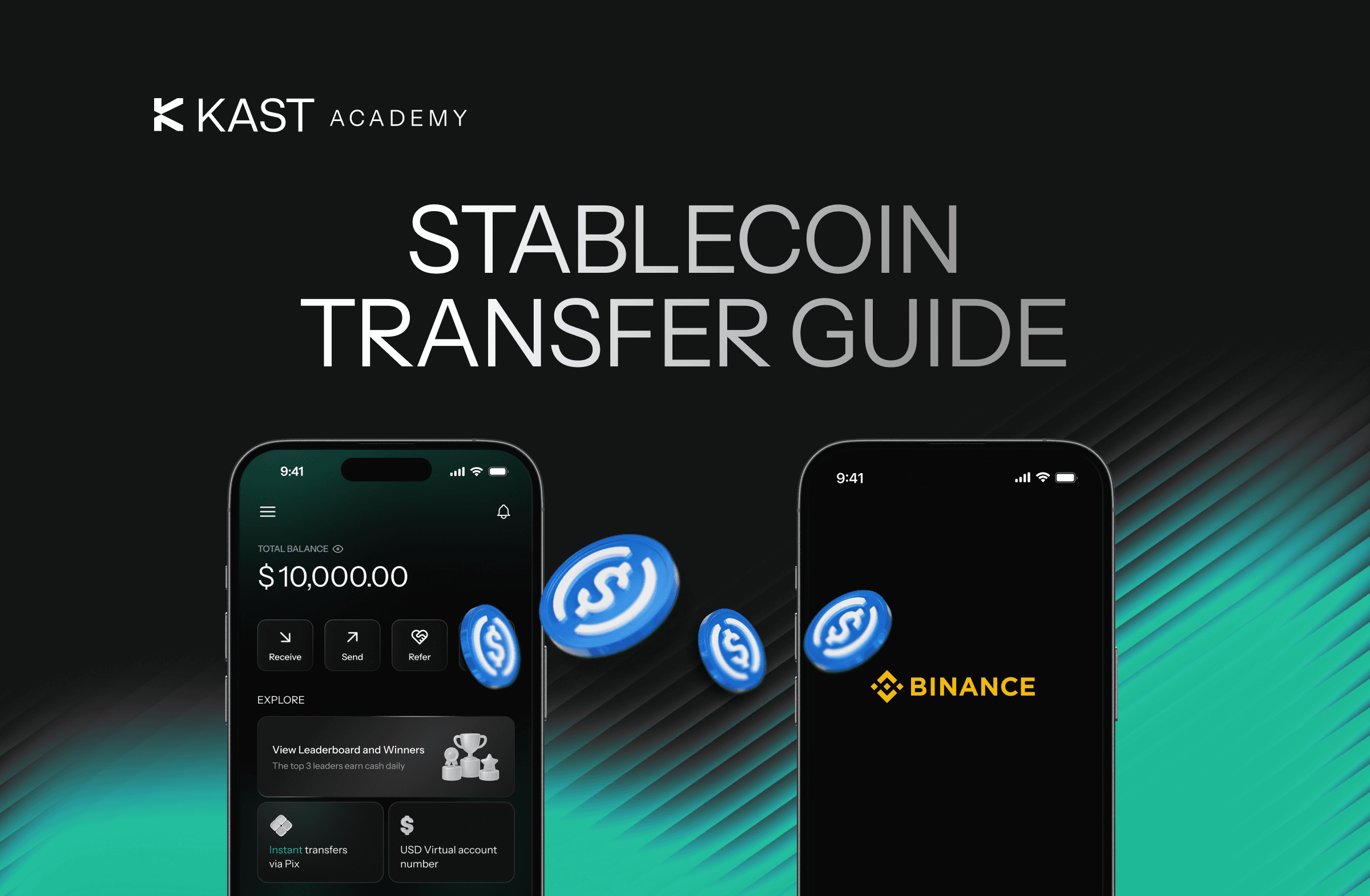 KAST vs Binance Stablecoins