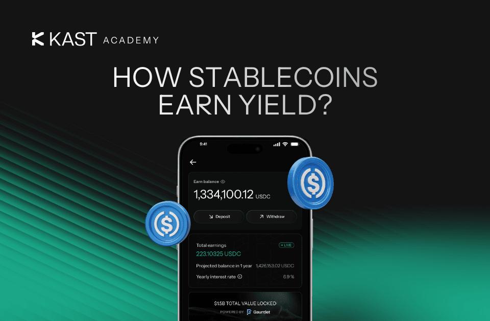 How stablecoins earn yield