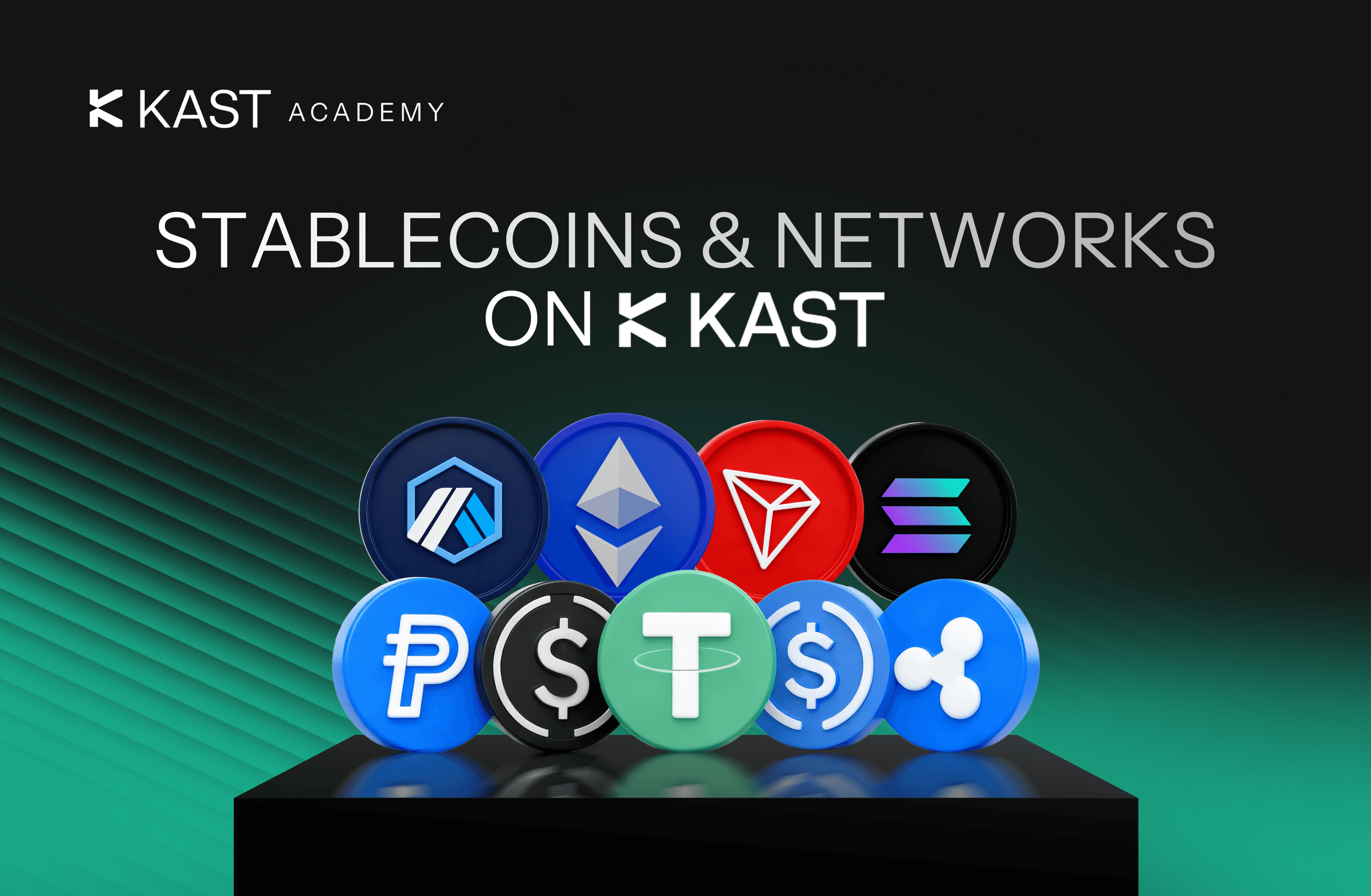 Supported stablecoins on KAST