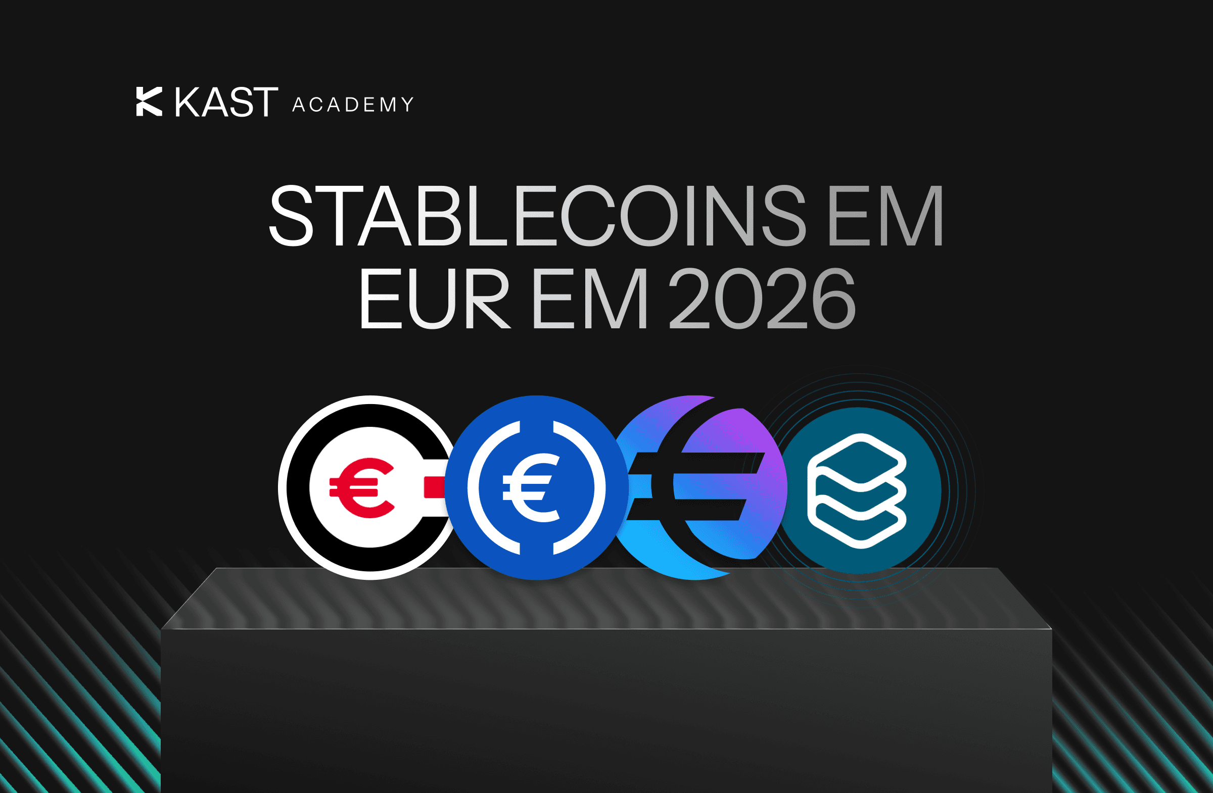 Stablecoins em EUR em 2026