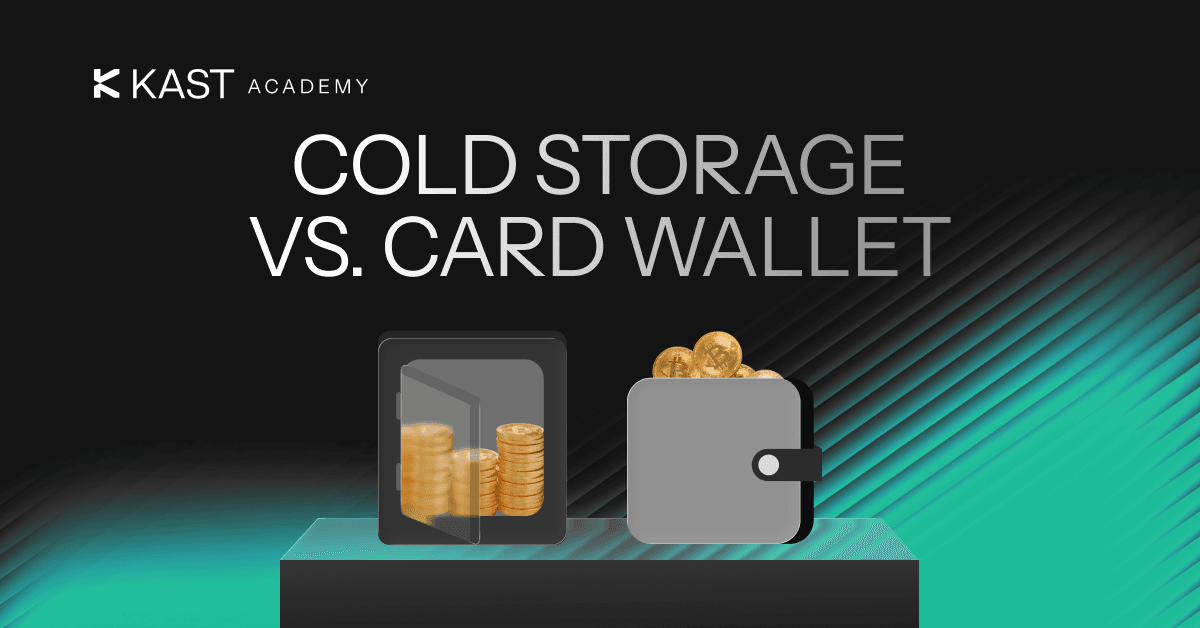 Cold Storage vs Cold Wallet