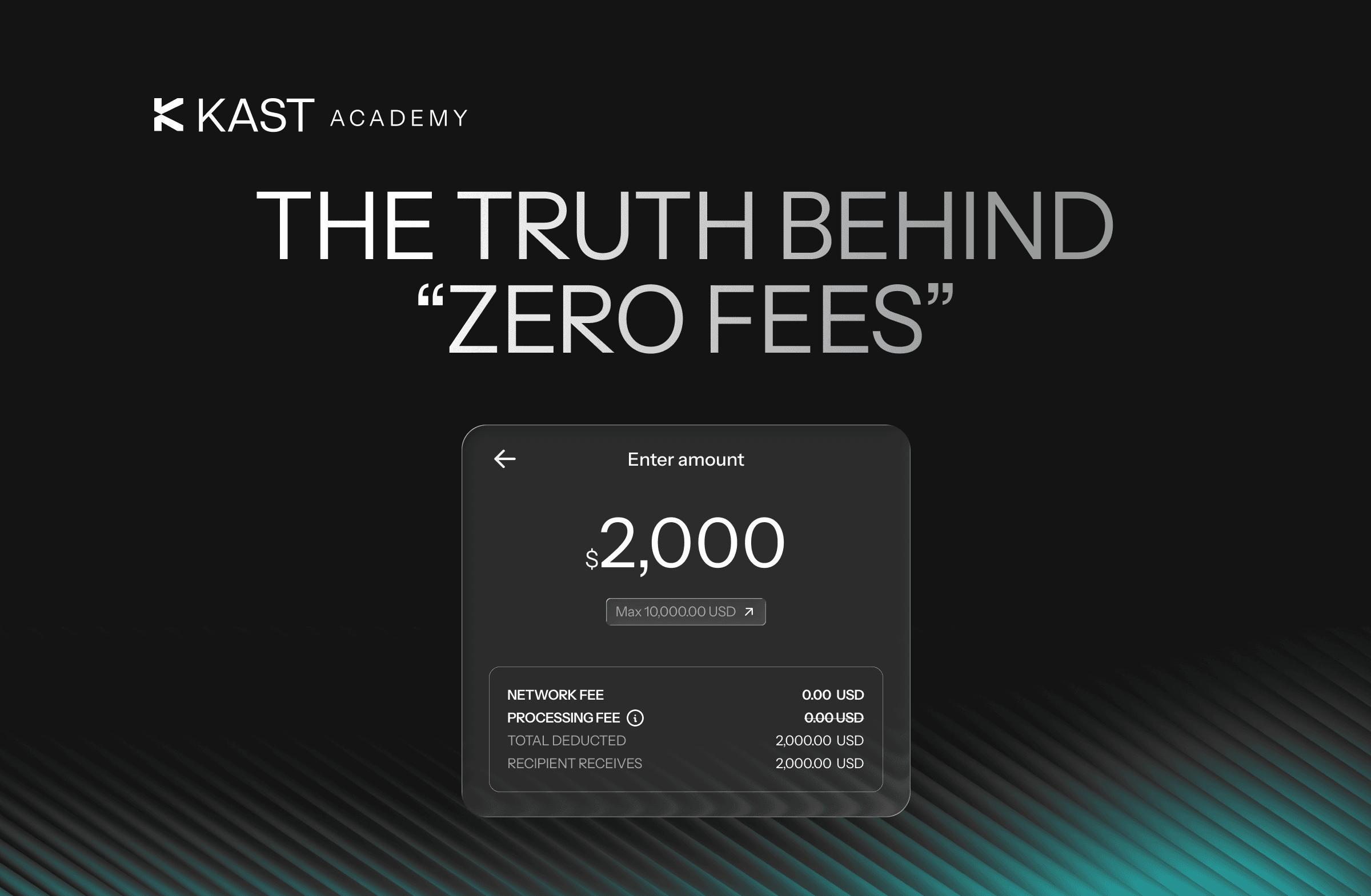 The Truth Behind Zero Fees