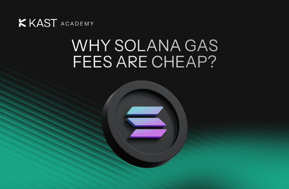 Why are Solana gas fees so cheap